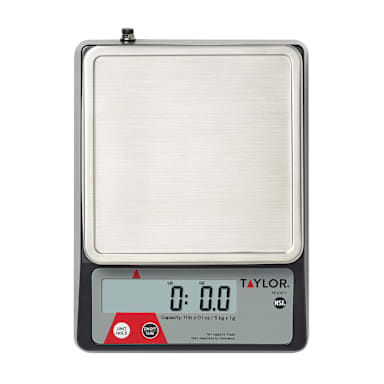 Taylor Precision TE10FT Compact Digital 11 Lb. Portion Control Scale