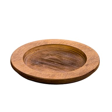 Lodge® U3RP Round Wood Underliner with Walnut Stain