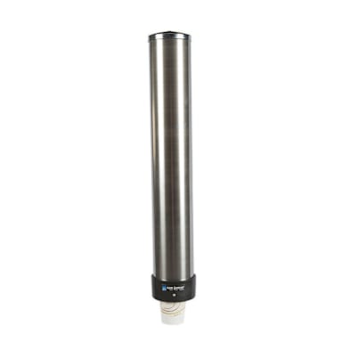 San Jamar C3200P Stainless Pull-Type 6-10 Ounce Beverage Cup Dispenser