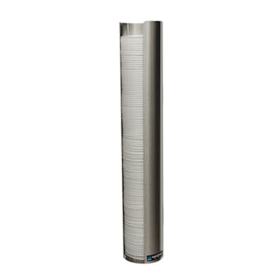 San Jamar® L3400 Wall-Mount Lid Dispenser for 12-24 Ounce Cup Lids