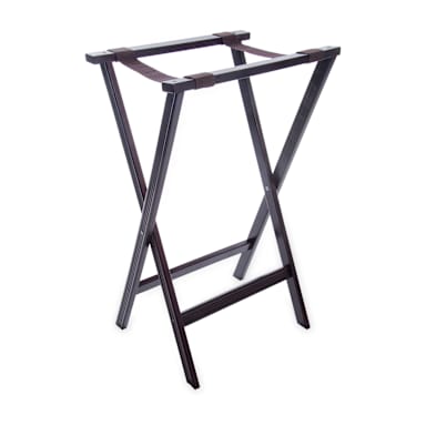 Carlisle C3620W11 30" Walnut Wood Tray Stand