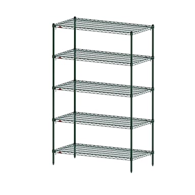 Metro 5A577K3 Super Adjustable Super Erecta 24 x 72 x 74" Starter Kit