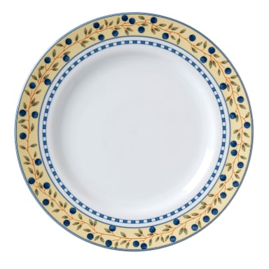Vertex® China AL-6-BB Alpine Blueberry 6.5" Plate