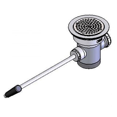T & S Brass B-3952 Waste Box With 3-1/2" Opening