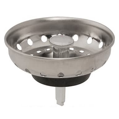FMP 102-1063 S/S Universal Sink Basket with Fixed Post