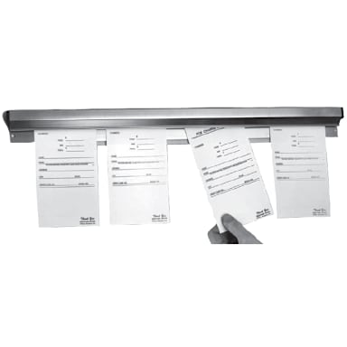 H.A. Sparke OSR-6 Aluminum 72" Order Slide Rack