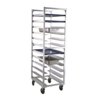 New Age Industrial 1305 Aluminum Wide Angle Rack with Twelve Slides