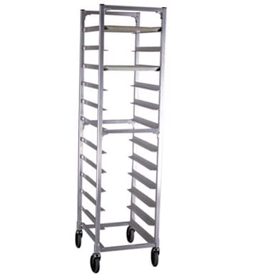 New Age NS832 Full Height Mobile End Loading Tray Rack for (12) Trays