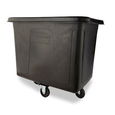 Rubbermaid FG461600BLA Black 16 Cu. Foot Cube Truck
