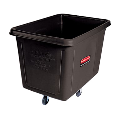 Rubbermaid FG461900BLA Black 20 Cu. Foot Cube Truck