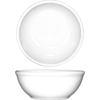 International Tableware DO-15 White 13.5 Oz Nappie Bowl