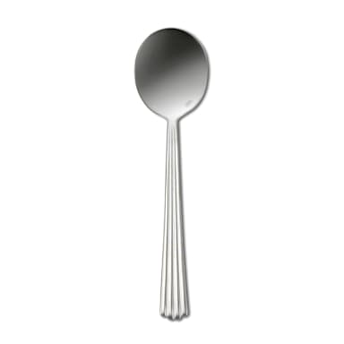 1880 Hospitality T024SRBF Viotti S/S Round Bowl Soup Spoon - Dozen