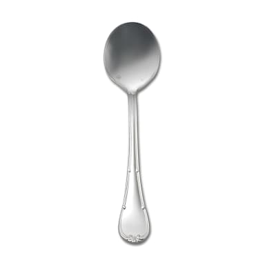 1880 Hospitality T022SRBF Donizetti S/S Round Soup Spoon - Dozen