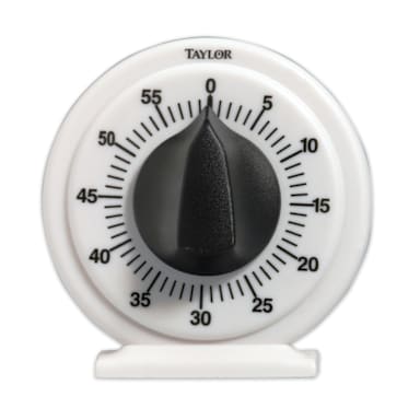 Taylor® Precision Products 5831N White Mechanical 60 Minute Timer