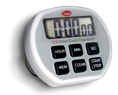 Cooper-Atkins® TC6-0-8 Electronic Timer / Clock / Stopwatch