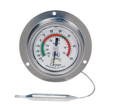 Cooper-Atkins 6812-01-3 Back Flange Back Connect Panel Thermometer