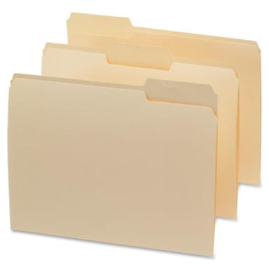 Business Source BSN17525 Letter Size Manila File Folder