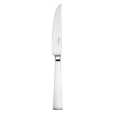 1880 Hospitality T812KSSF Satin Fulcrum Steak Knife - Dozen