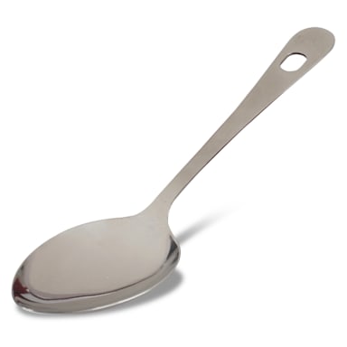 J.B. Prince U792 S/S 9.5" Solid Spoon