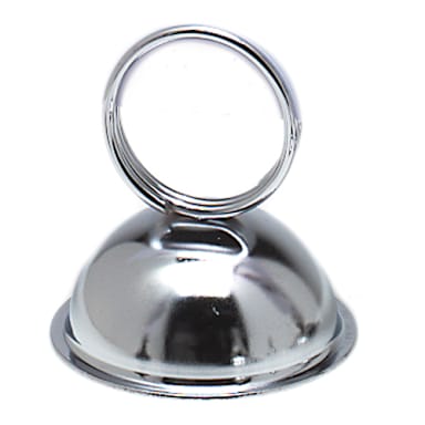 American Metalcraft MH243 Nickel Plated 2-1/2 In Loop Menu Card Holder