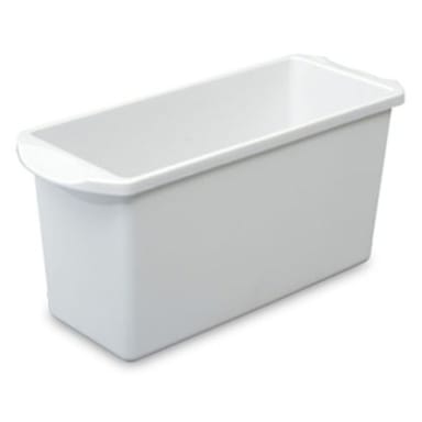 Sterilite® 72508006 White BPA Free Ice Cube Bin