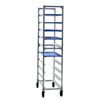 New Age 1343 Full Height End Loading Cart for 10 x 30" Platters