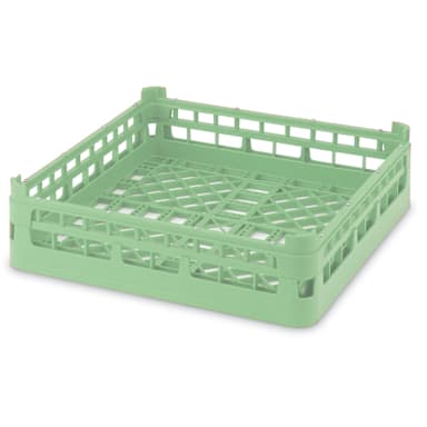 Vollrath® 5267010 Light Green Full Size Short Open Dish Rack