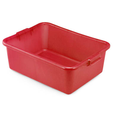 Traex 1527-C02 Red 15" x 20" x 7" Bus Box