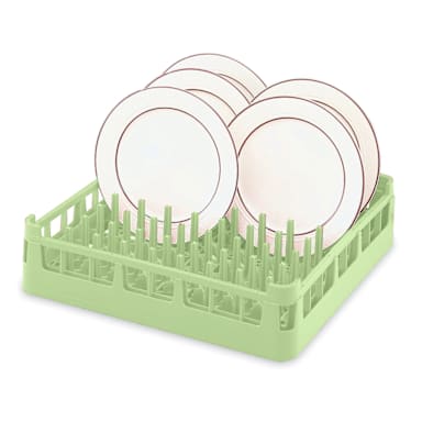 Vollrath® 5267210 Full Size Light Green Standard Plate Rack