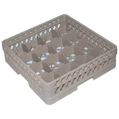Traex TR4A Rack-Master 16 Compartment Cup Rack w/ 1 Extender