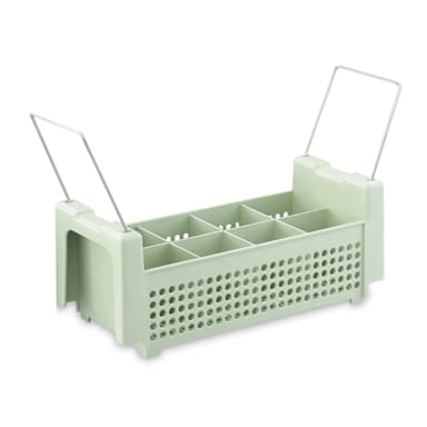 Vollrath® 52641 8-Compartment Flatware Basket with Handles