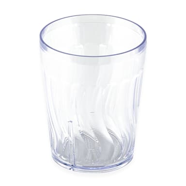 Dinex DX4GC1207 Clear 12 Oz. Swirled Iced Tea Tumbler