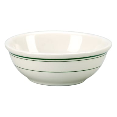 Vertex China DMG-18 Del Mar Green 15 Oz. Rolled Edge Nappie Bowl