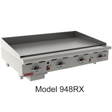 Vulcan 960RX 900RX Series 60" Natural Gas Griddle