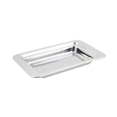 Bon Chef 5606 Arches Stainless Steel Rectangular 1 Gal Food Pan