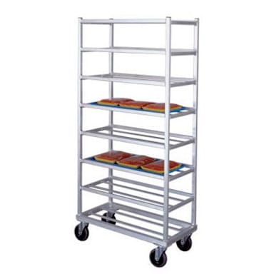 New Age Industrial 1355 Universal End Loading Mobile Platter Rack