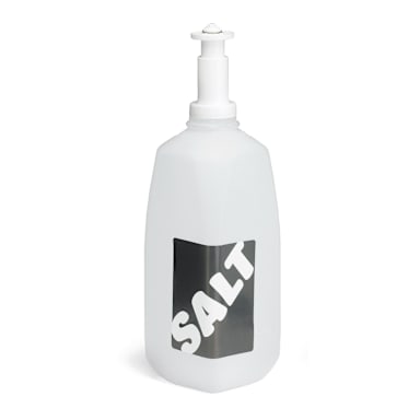 TableCraft 90S Plastic 0.5 Gallon Salt Refiller
