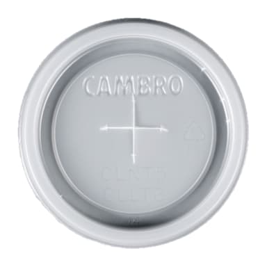 Cambro CLLT6190 Disposable Lid for Laguna Tumbler #LT6 - 1500 / CS