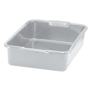 Vollrath® 52612 Gray 20 x 15 x 5 Single Compartment Dish Box