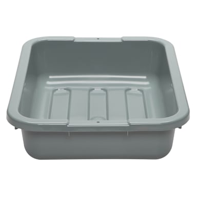 Cambro 1520CBP180 Light Gray Poly 15" x 20" Cambox Bus Box