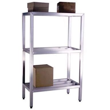New Age Industrial 1046 HD Welded Aluminum Three Shelf Unit