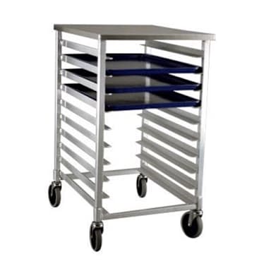 New Age 1311 Half Size End Loading Bun Pan with Open Sides