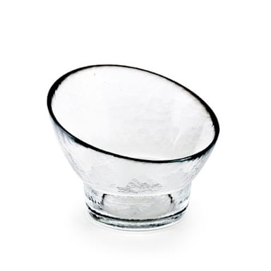 FOH DBO046CLG23 Kaleidoscope 8 Ounce Slanted Footed Bowl