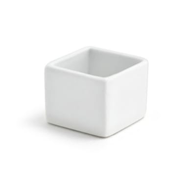 FOH DSD034WHP24 Canvas 1 Ounce Square Ramekin