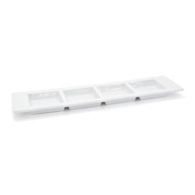 FOH SPT010WHP23 Canvas 12.5" White Server