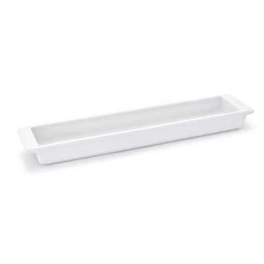 FOH SPT011WHP23 Canvas 9.5" White Server