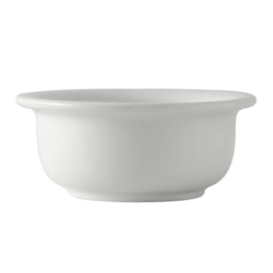 Tuxton BWB-1409 14 Oz. White Pot Pie Dish