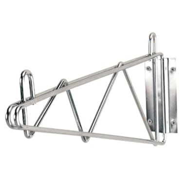 Advance Tabco SB-18-X Chrome 18" Shelf Mounting Single Bracket