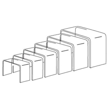 Grand & Benedicts 223-1056 Thick Acrylic 6-Riser Set