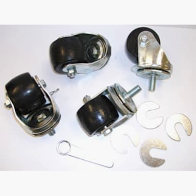 True® 830280 Set of 4 Casters For T / TR / TS/ TUC / TWT Series